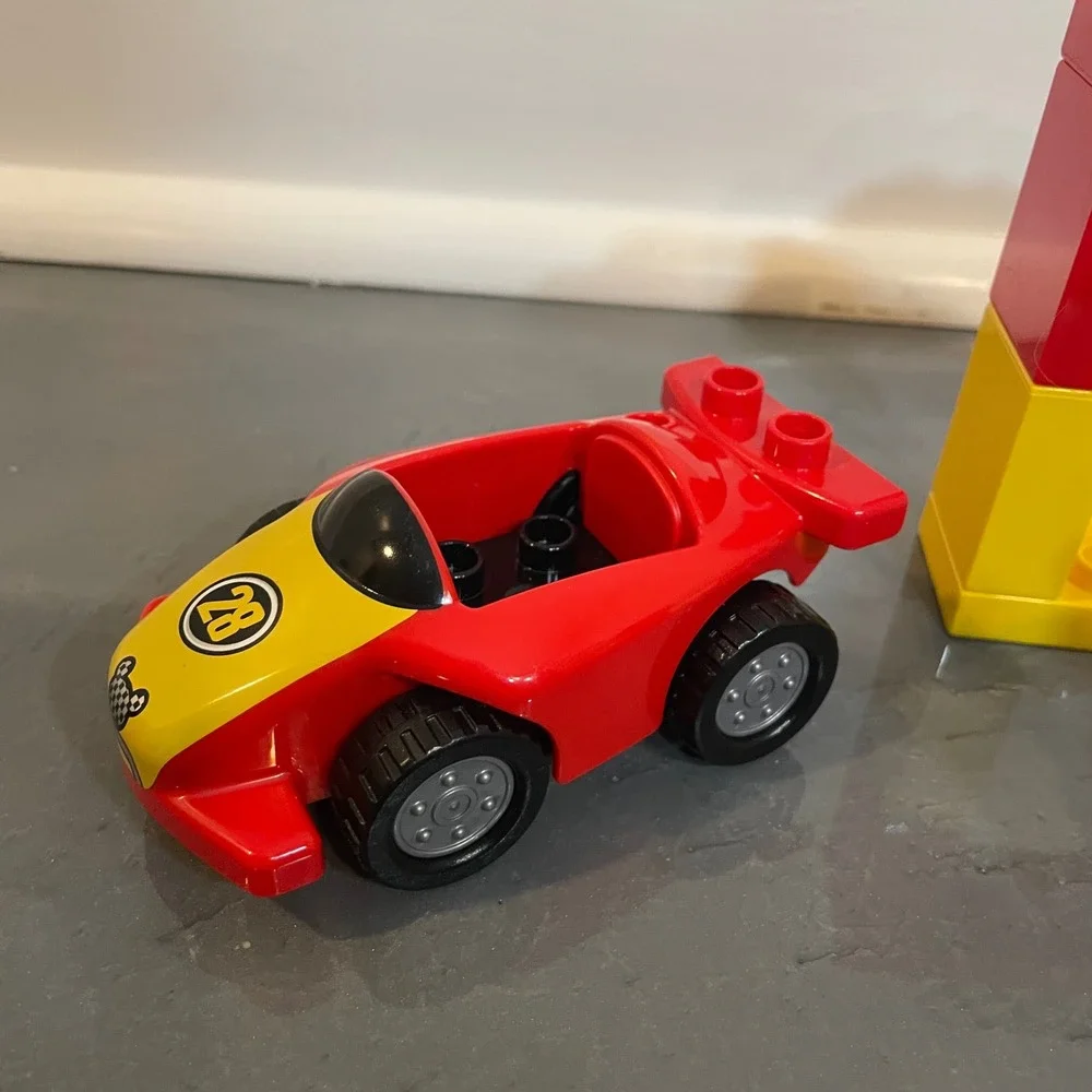 LEGO Duplo Mickey Mouse Roadster Racers Car Gas Pump Set 10843 Disney Complete